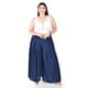 thumbnail image 1 of Pantalon tipo palazzo Roman Fashion /Tallas Extras, 2632 (Azul marino) azul marino 42, 1 of 5
