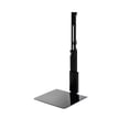 thumbnail image 1 of CJ Tech Adjustable Glass TV Shelf for Console or DVD Player Compatible with Universal TV Mounts, 1 of 4