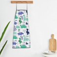 thumbnail image 3 of Goofa Bib Apron, Unisex Aprons Adjustable Waterdrop Resistant Cooking Kitchen Apron for Chef, Dinosaur Pattern Apron Bulk, 3 of 5