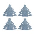 thumbnail image 2 of Billuyoard Bolsa de vajilla de Navidad de 4 piezas, decoración de de comedor, árbol de Navidad, fiesta, Hotel, cafetería, cubiertos, Kits de decoración para fiestas, 2 of 6