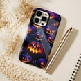 thumbnail image 6 of Halloween Creepy Pumpkin Glowing Eyes Phone Case Compatible with iPhone 11/12/13/14/15/16 (Pro Max/Plus) for Halloween Parties, 6 of 9