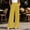 Yellow, variant on Women Wide Leg Pants High Waisted Dress Work Trousers Pleated Button Business Casual with Pockets Black XL(XL)