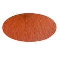 thumbnail image 1 of Set de Table Texture Bambou Forme Ovale PVC pour Cuisine et Salle à Manger Restaurants (Orange), 1 of 8