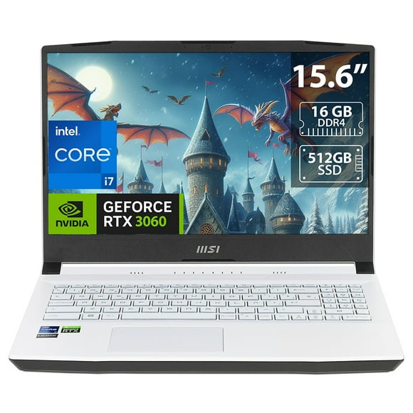 Laptop Gamer MSI Sword 15 Procesador Intel Core i7 12700H Memoria de 16GB DDR4 SSD de 512GB Pantalla de 15.6' LED Video NVIDIA GeForce RTX 3060 S.O. Windows 11 Home (64) Bits