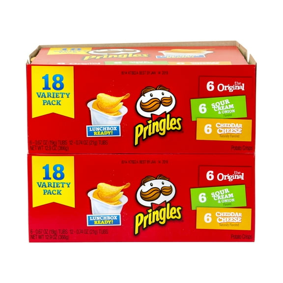 Pringles Snack Stacks Variety Pack - 36 ct.