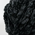 thumbnail image 2 of Crafted By Catherine Braided Velvet Yarn - 2 Pack (40 Yards Each Skein), Black, Gauge 7 Jumbo, 2 of 11