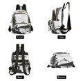 thumbnail image 2 of JIALIOU Mini Backpack Purse for Women Quilted Casual Daypack Small Travel Shoulder Bag, Fishing in Mountains Silhouette, 2 of 7