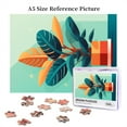 thumbnail image 6 of 500 PCS 500 Piece Vibrant Jigsaw Puzzle Flower Potted Plant,Relax Yourself,Experience The Vitality Of Flowers And Plants,Modern Style Plant Wooden Puzzles 500 Piece,Unique And Beautiful Design, 6 of 6