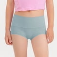 thumbnail image 4 of zbxnLI Cotton Underwear for Womens Seamless Midi Waist Boxer Briefs Comfy Breathable Stretchy Ladies Boyshorts, 4 of 6