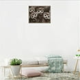 thumbnail image 2 of Kit de Peinture Minimaliste Moderne 5D, Design Hibou DIY à Perçage Complet (Modèle 8698), Broderie 30x25cm avec Toile Pré-Imprimée, Dos Plat Rond, et Outils pour Décoration de Chambre, 2 of 5
