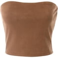 thumbnail image 2 of ORUYROP Haut Tube Basique Aguichant Sans Bretelles à Double Couche pour Femme, Lot de 3, 2 of 7