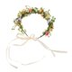 thumbnail image 2 of GOOHOCHY Diadema de flores Corona de pelo floral Elegante guirnalda Tocado de novia, 2 of 8