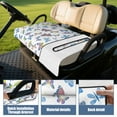 thumbnail image 4 of Versatile Golf Cart Seat Cover 51" x 31", Multi-Purpose Microfiber Towel Blanket Fits Most Golf Cart Front Seats, 4 of 8