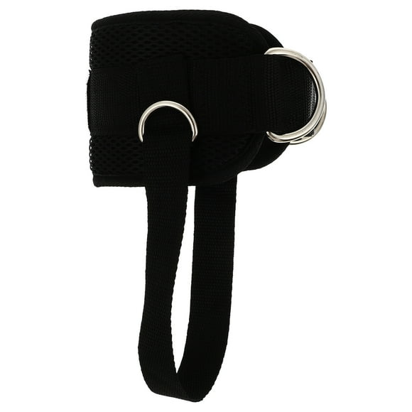 KAKOWELY 32Pack Ankle Straps for Cable Machines Nylon Black 9.4x4.7in