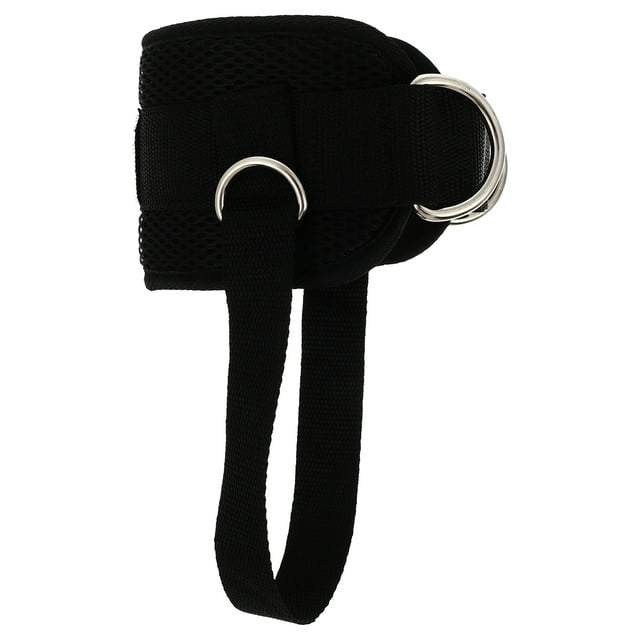 Weiweiguan Boucle de Cheville Réglable Sangles de Cheville Anneau en D Manchette de Cheville Entraînement Physique Sangle de Cheville