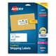Avery 5263 Étiquettes d'Adresse Laser avec des Feuilles d'Alimentation Lisses 2 x 4 Blanc 250 Pack – image 2 sur 2