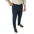 thumbnail image 7 of Men's Light-Weight Cotton Blend Dress Pants - Breathable Straight Fit for Office & Travel, 7 of 7