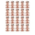 thumbnail image 2 of Brass Rivets 20 Set Anti Oxidation Rose Gold for Purse Handbags Shoes, DIY Projects, 2 of 7
