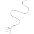 thumbnail image 6 of Gymnture Deer Antler Necklace Xmas Pendant for Holiday Party, 6 of 10