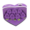 thumbnail image 3 of Bloc de notas 3D de 156 páginas, bloc de notas con de Rose en 3D para sala de estar, oficina y apartamento Púrpura, 3 of 8