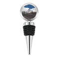 thumbnail image 1 of Blue Sky Forestry Science Nature Scenery Bottle Stopper Stainless Steel Rubber Reusable, 1 of 4