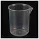 thumbnail image 4 of 8 Piezas 50 Ml Laboratorio Plástico Agua Líquido Vaso Medidor Transparente, 4 of 5