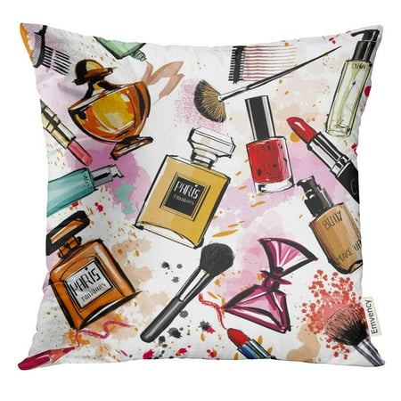 Cmfun Pink Makeup Watercolor Cosmetics And Perfumes Collection