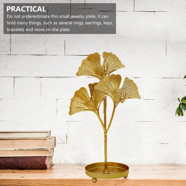 OUNONA 1Ud Decorativa Para Con Natural De Hoja Y Acabado Resistente
