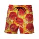 thumbnail image 1 of Bañador corto ajustado para hombre con estampado y bolsillos, traje de baño deportivo de secado rápido., 1 of 3