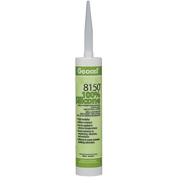 GC68125 Silicone Base High Performance Neutral Cure Sealant, Clear