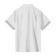 thumbnail image 5 of Hawaiian Shirt For Men, Men's Vintage Button Down Bowling Shirts Short Sleeve Summer Beach Shirt, 5 of 5