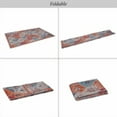 thumbnail image 6 of Oufan Floral Medallion Area Rug, Washable Boho Print Indoor Accent Carpet, Vintage Area Rugs, Low Pile Carpet, Non Slip Floral Area Rug, 9' x 12', 6 of 6
