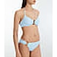 thumbnail image 3 of Sanctuary Swim CELESTE Refresh Ribbed O-Ring Halter Bikini Swim Top, US Large, 3 of 5