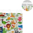 thumbnail image 5 of Coolnut Animal in Jungle Bath Shower Curtain Liners 72"x72", Polyester Waterproof Bath Curtains with Hooks for Bathroom Decoration, 5 of 5