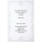 Luxe Hearts Wedding Invitation Kit