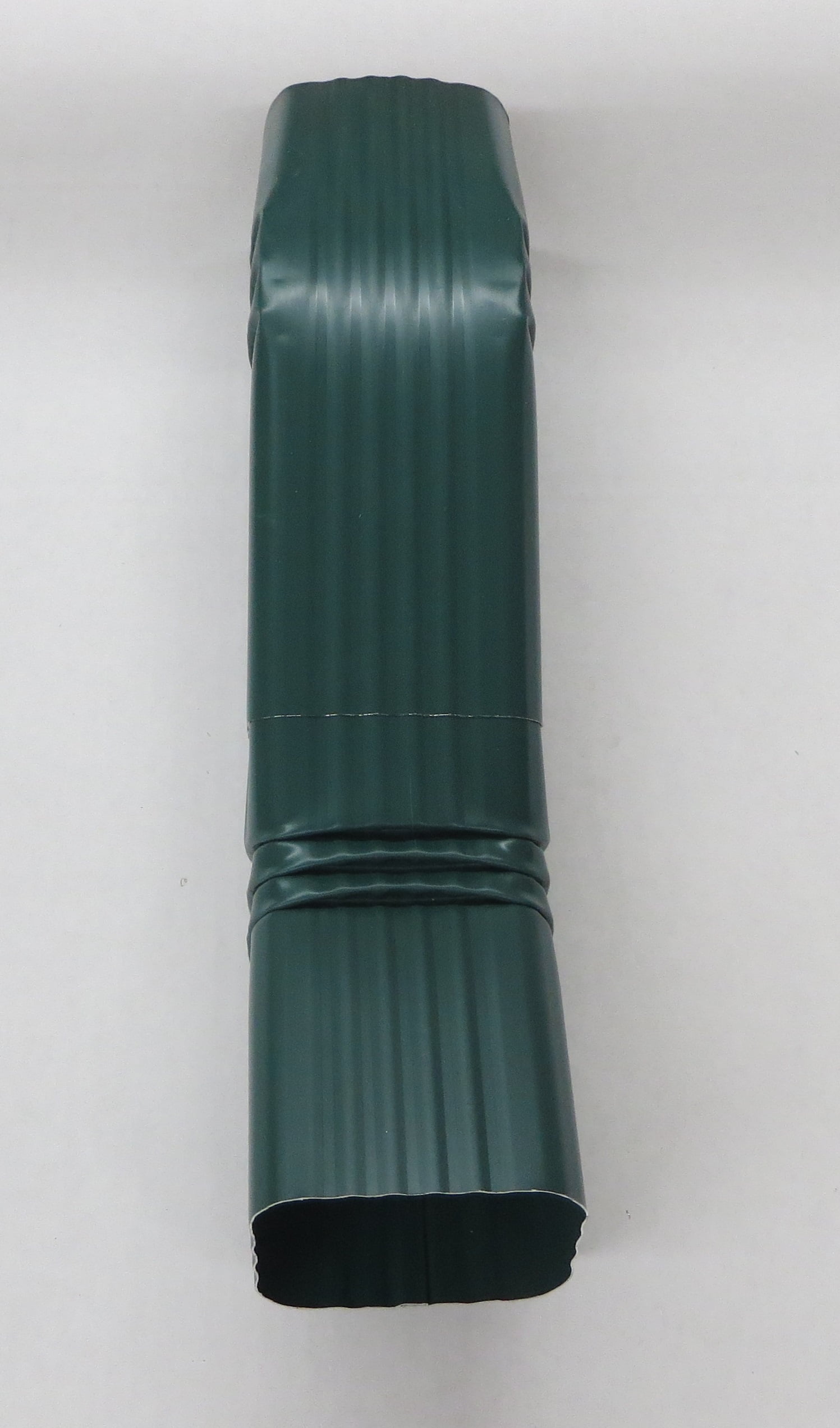 Aluminum Offset Downspout Elbow (2x3 A, GRECIAN GREEN)