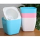 thumbnail image 4 of 6 tipos de macetas de plástico duraderas para regar plantas y flores, macetas de vivero, macetas perezosas, diseño de algodón - Blanco, Azul, Rosa, ,, L S azul, 4 of 7