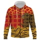 thumbnail image 1 of Sudadera con capucha y cremallera con estampado de leopardo abstracto, moda para hombre y mujer, sudaderas estilo pulóver, ropa de calle harajuku hip hop, ropa de gran tamaño para hombre, 1 of 6