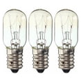 thumbnail image 1 of 3 piezas 15W E14 220-230v Edison Bombilla Refrigerador Frigorífico Bombilla Retro Filamento de tungsteno Bombillas de lámpara Bombilla incandescente Lámpara de sal - Luz amarilla cálida, 1 of 7