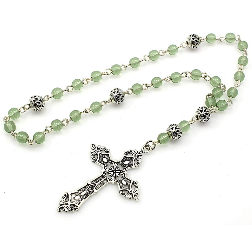 Brenda Elaine Jewelry Anglican Prayer Beads/Rosary, Episcopal Cross