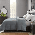 thumbnail image 7 of WhatsBedding Gray Comforter All Season Down Alternative Comforter,Hotel Luxury Box Stitch Quilted Duvet Insert with Tabs,Solid,Queen Size, 7 of 7
