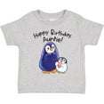 thumbnail image 3 of Inktastic Happy Birthday, Auntie- Cute Penguins Boys or Girls Toddler T-Shirt, 3 of 5