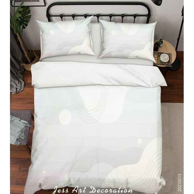 3D Abstract Geometric Pattern Quilt Cover Set Bedding Set Duvet Cover