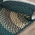 thumbnail image 6 of VHC Brands Pine Grove, Braided Jute Rug, Non-Skid Pad, Door Mat, Rectangle, Green, 20x30, 6 of 11