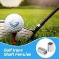 thumbnail image 4 of 10 Pack .355 Golf Tip Metal Ferrules Irons Golf Club Accessories ma1466, 4 of 9