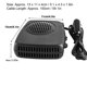 thumbnail image 4 of Car 12V 150W Portable Electric Heater Heating Dryer Fan Defroster Demister, 4 of 4