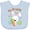 AE-Light Blue, variant on Inktastic My 1st Easter Bunny with Eggs and Carrot Boys or Girls Baby Bib