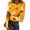 A01-Multicolor#9, variant on SHIXINCHIL Ribbed Knit Long Sleeve Shirts for Women Novelty Halloween T-shirt Slim Fit Casual Y2k Crop Tops Spooky Season Festive Tee Top Multicolor M