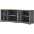 thumbnail image 3 of 70 in. TV Stand Media Console for TV up to 75 in. - Gray, 3 of 8