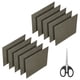 thumbnail image 1 of Cubierta de guía de onda, hoja de mica de 6"x6"x0.006", placas de mica de alta temperatura 1050鈩, piezas para horno de microondas 10 pcs, 1 of 7